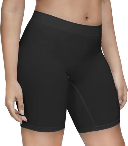 Slip Shorts for Women, Smooth Seamless Slip Shorts for under Dresses, Stretch Workout Yoga Biker Shorts