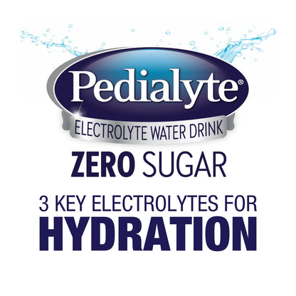 (2 Pack)  Electrolyte Water with Zero Sugar, Berry Frost, 1 Liter