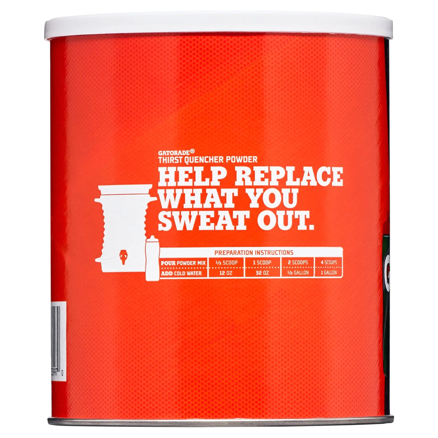 Orange Thirst Quencher Sports Drink Mix Powder, 51 Oz Canister