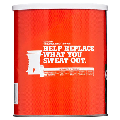 Orange Thirst Quencher Sports Drink Mix Powder, 51 Oz Canister