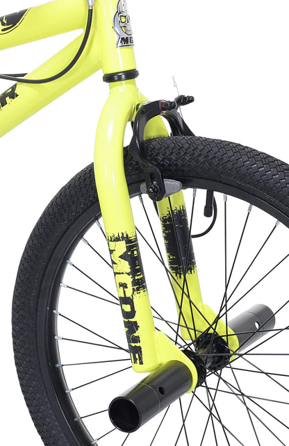 20 in Madd Gear Freestyle BMX Boy'S Bicycle, Neon Yellow