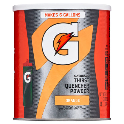 Orange Thirst Quencher Sports Drink Mix Powder, 51 Oz Canister