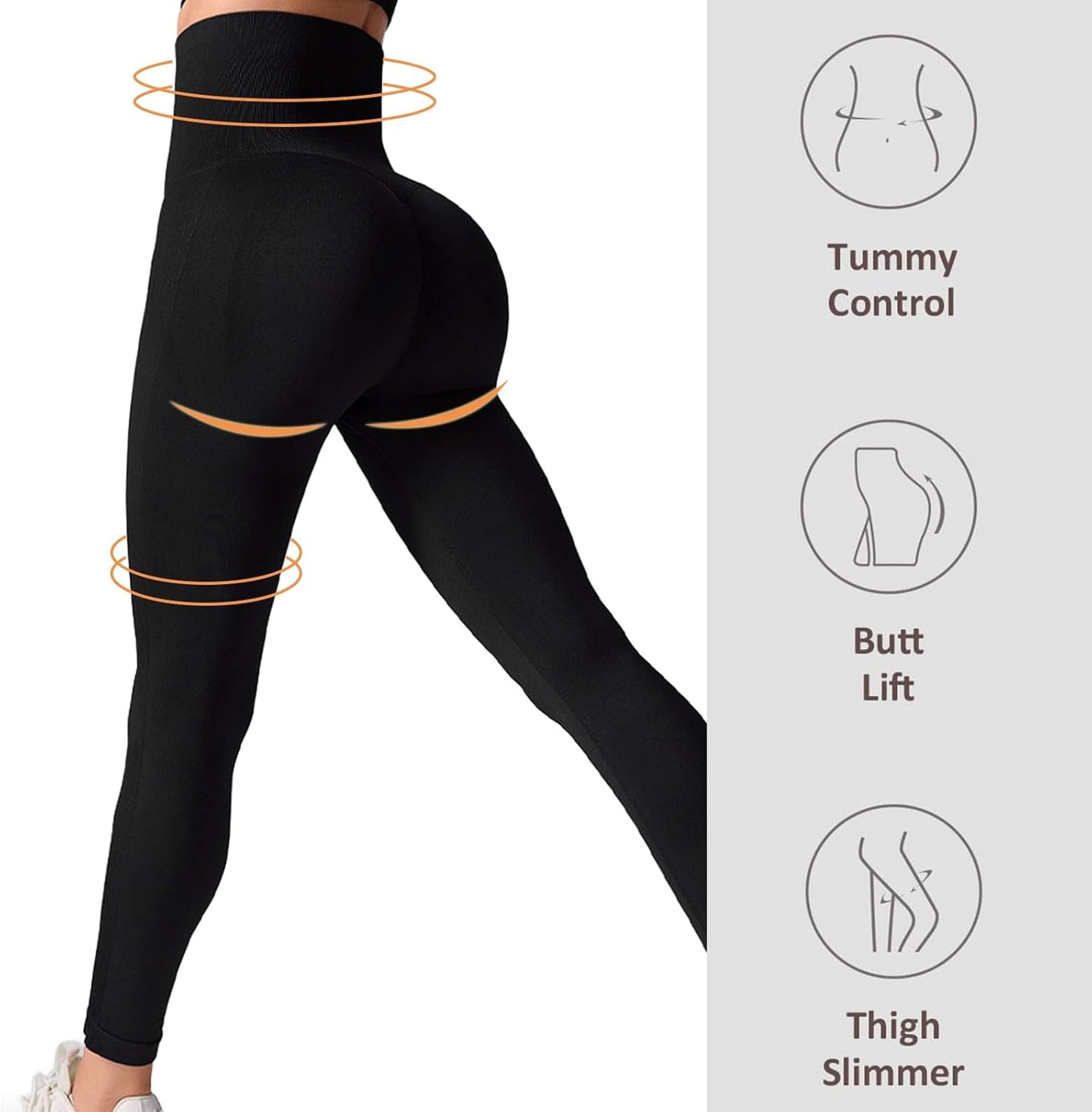 High Waisted Corset Leggings for Women with Magic Waist Shaper Waist Trainer Yoga Pants Tummy Control