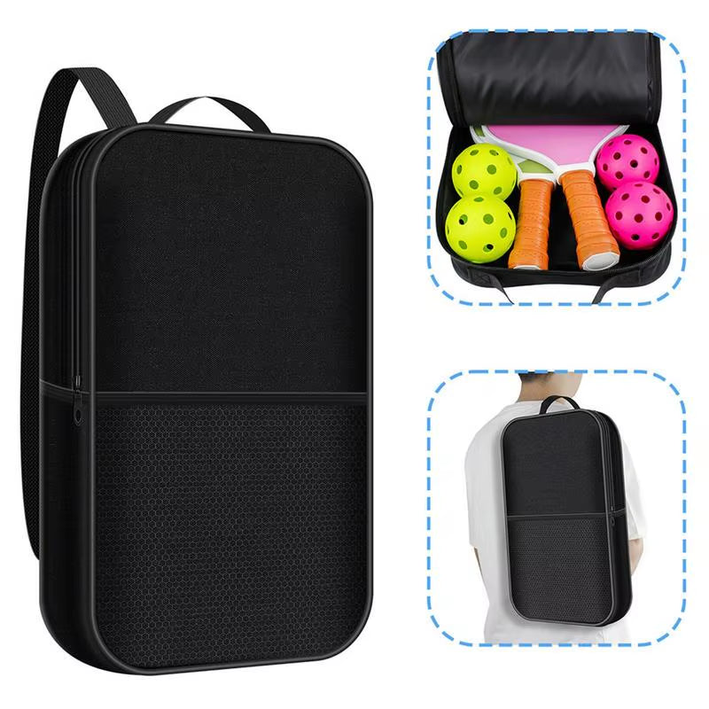 2023 Portable Pickleball Racket Bag Paddle Racket Backpack Tote High Quality Outdoor Sports Ballbag for Men and Women Adults