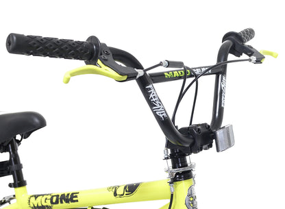 20 in Madd Gear Freestyle BMX Boy'S Bicycle, Neon Yellow